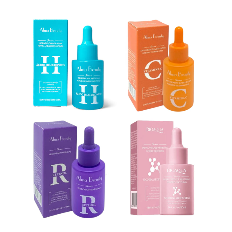 KIT X4 SERUM ALMA BEAUTY